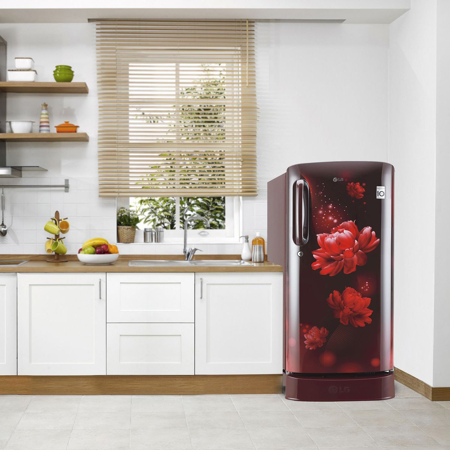 Image of LG 224 L Direct Cool Single Door 4 Star Refrigerator with Base Drawer