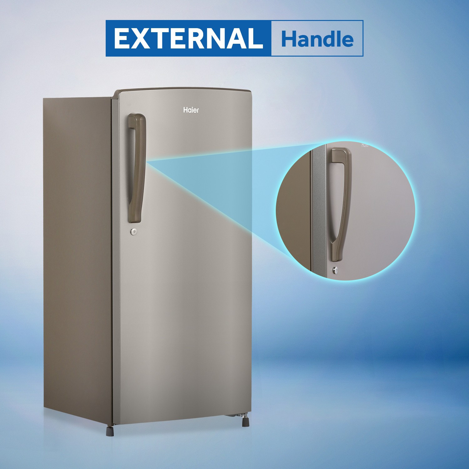 Image of Haier 192 L Direct Cool Single Door 3 Star Refrigerator