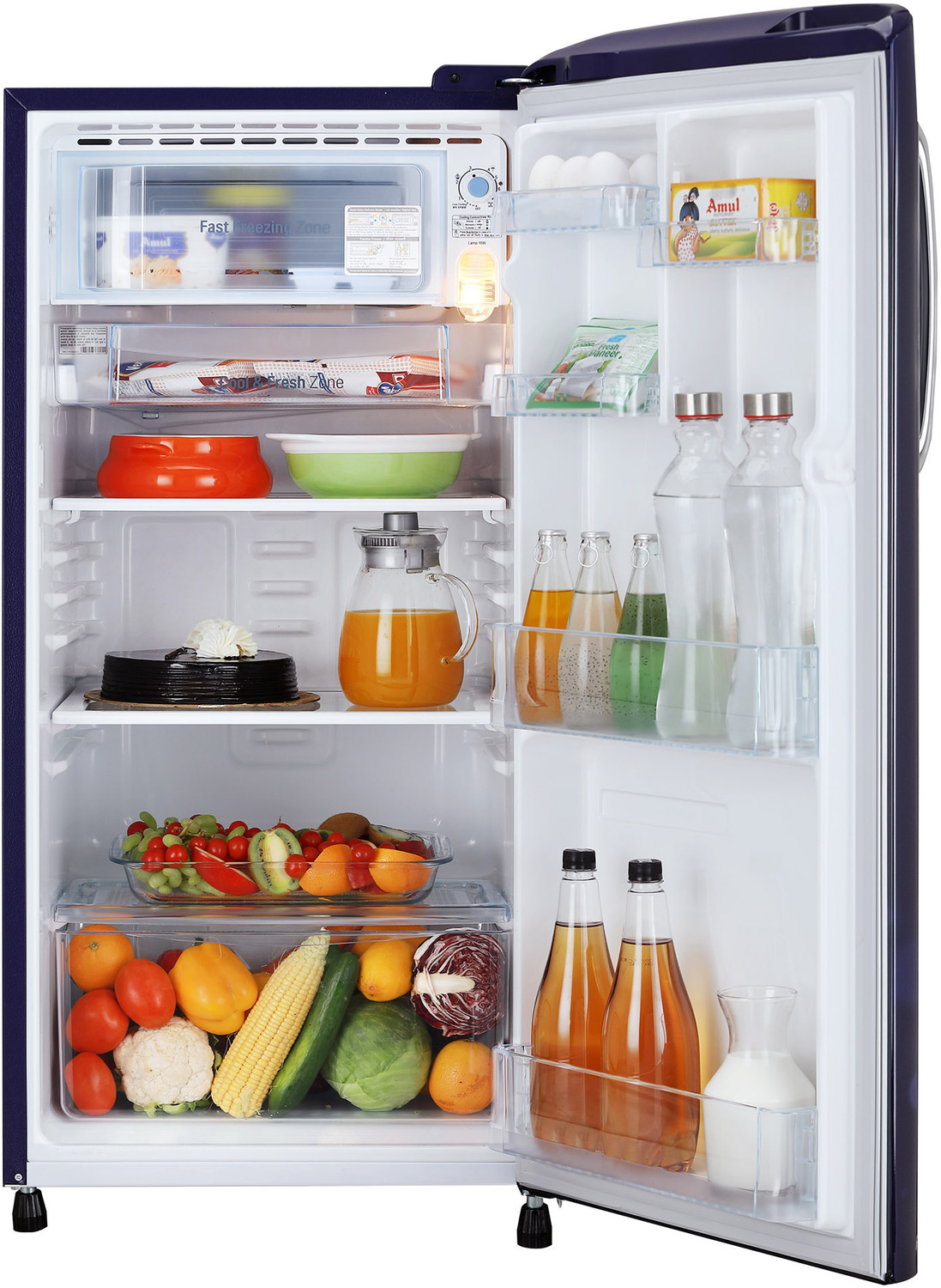 Image of LG 185 L Direct Cool Single Door 3 Star Refrigerator with Moist 'N' Fresh