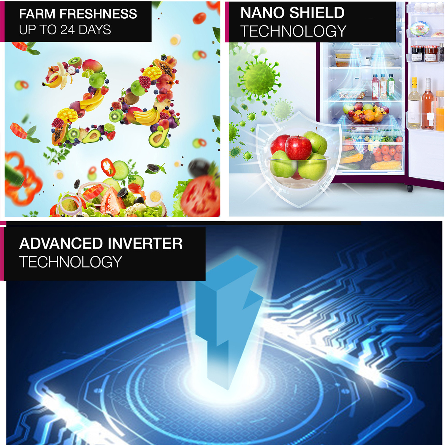 Image of Godrej 253 L Frost Free Double Door 2 Star Refrigerator