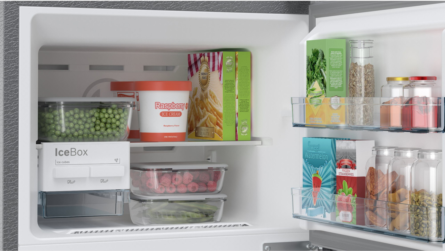 Image of BOSCH 290 L Frost Free Double Door 4 Star Convertible Refrigerator