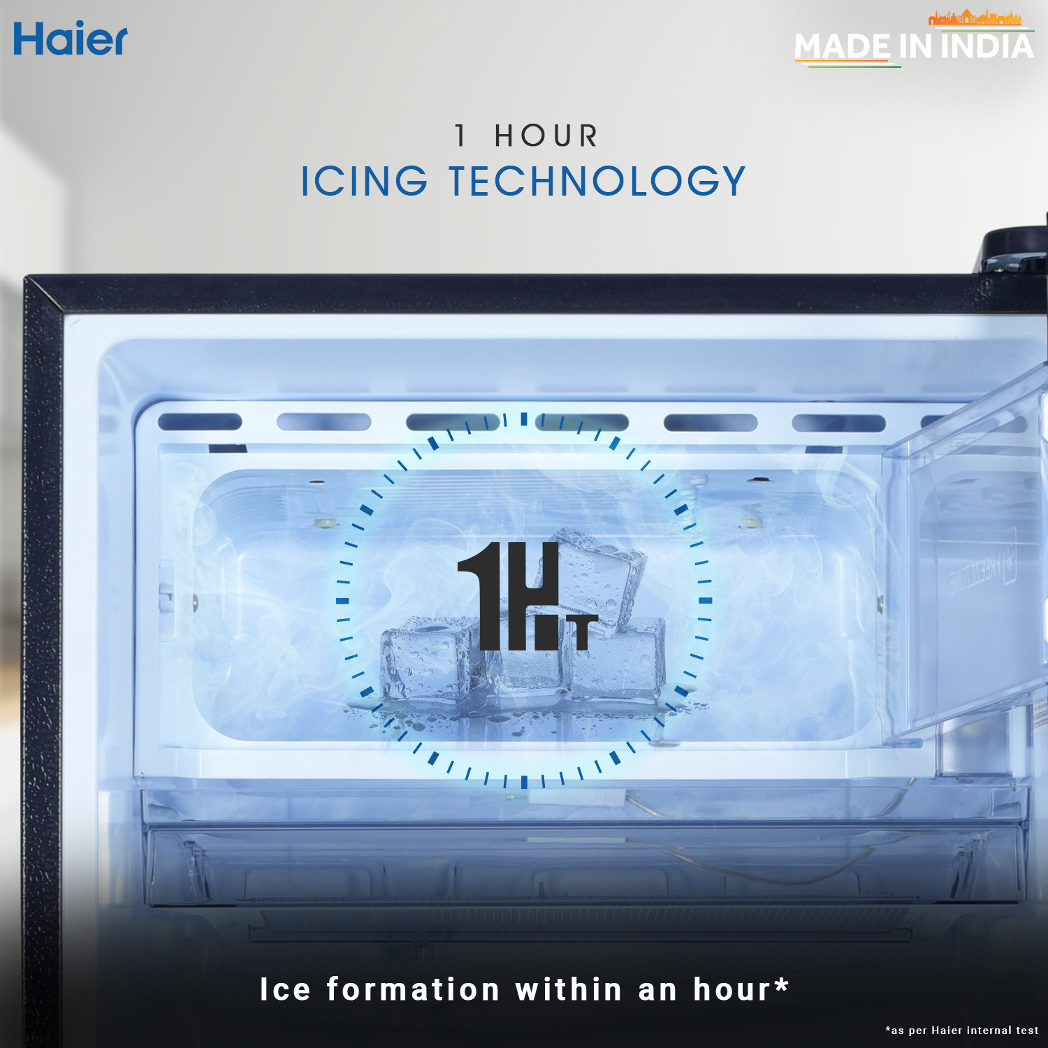 Image of Haier 185 L Direct Cool Single Door 5 Star Refrigerator with Base Drawer