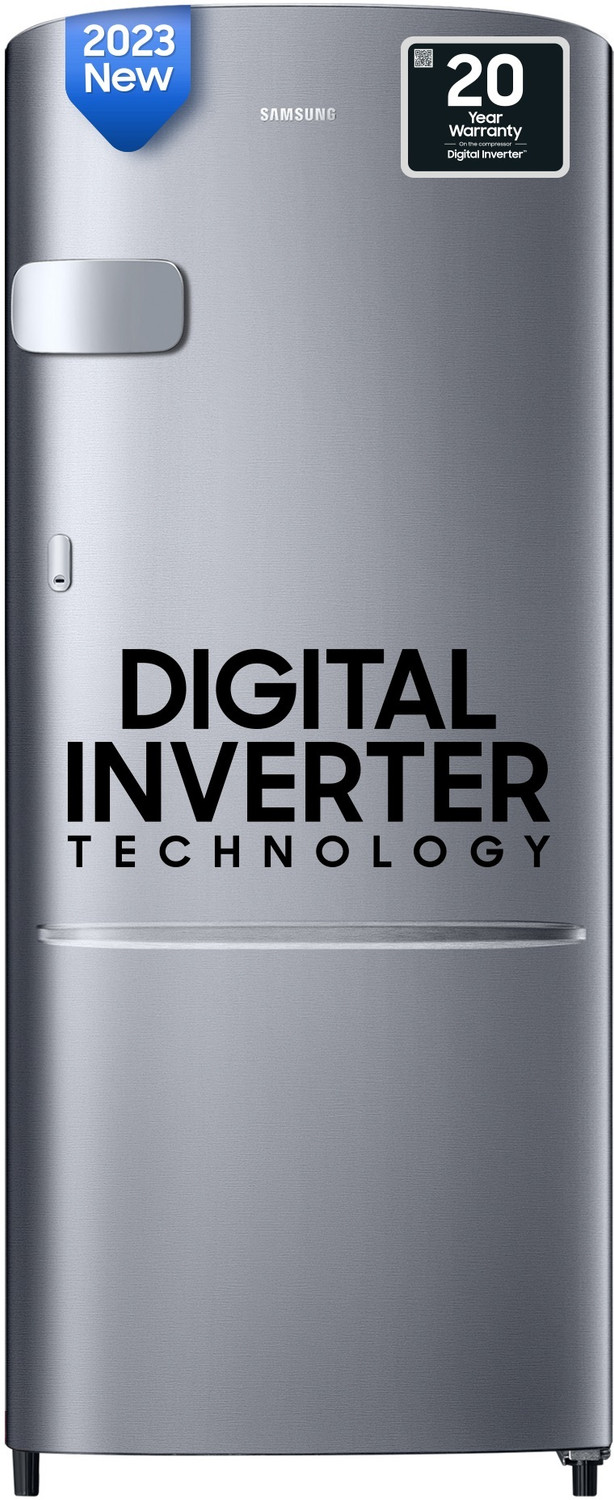 Image of Samsung 223 L Direct Cool Single Door 3 Star Refrigerator with Digital Inverter