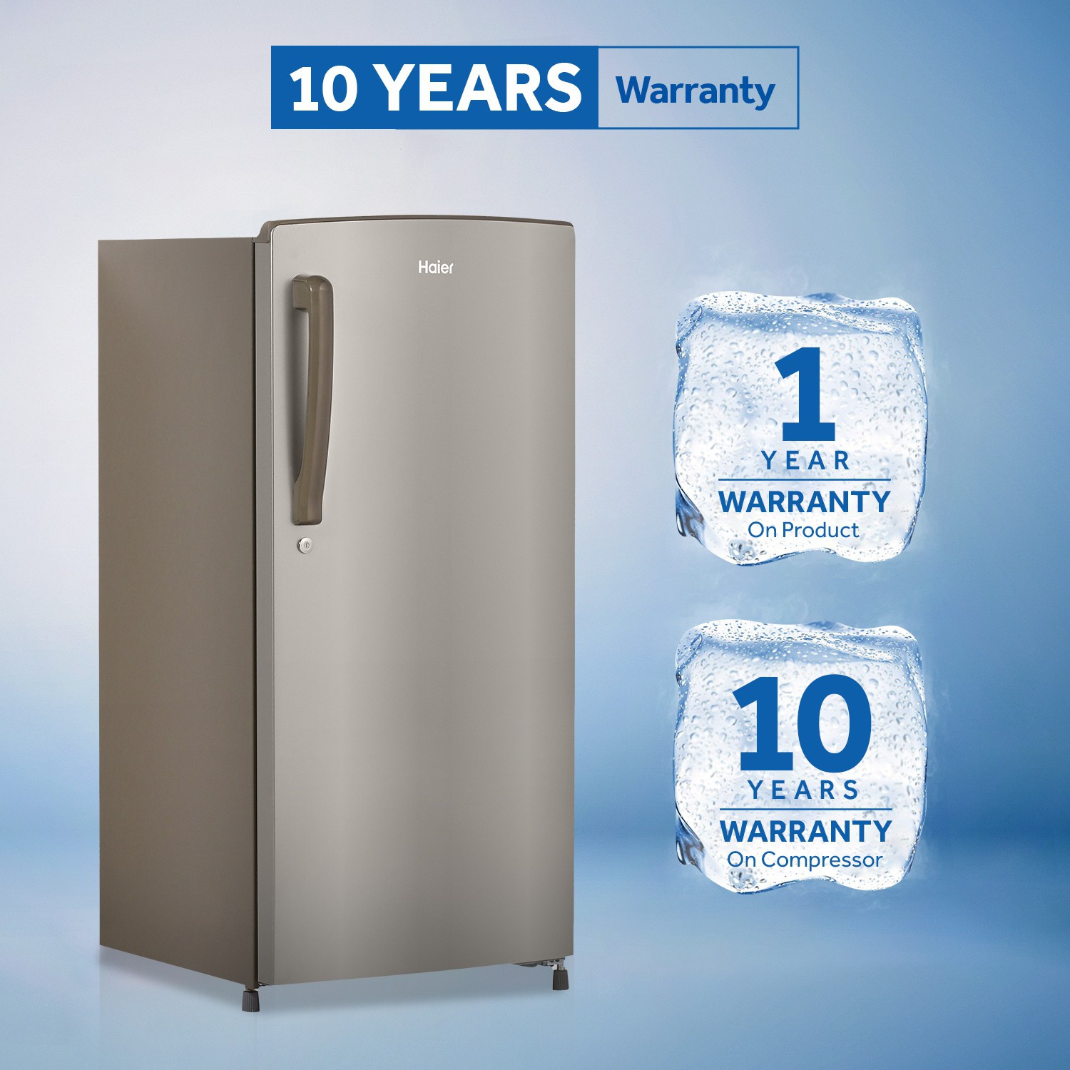 Image of Haier 192 L Direct Cool Single Door 3 Star Refrigerator