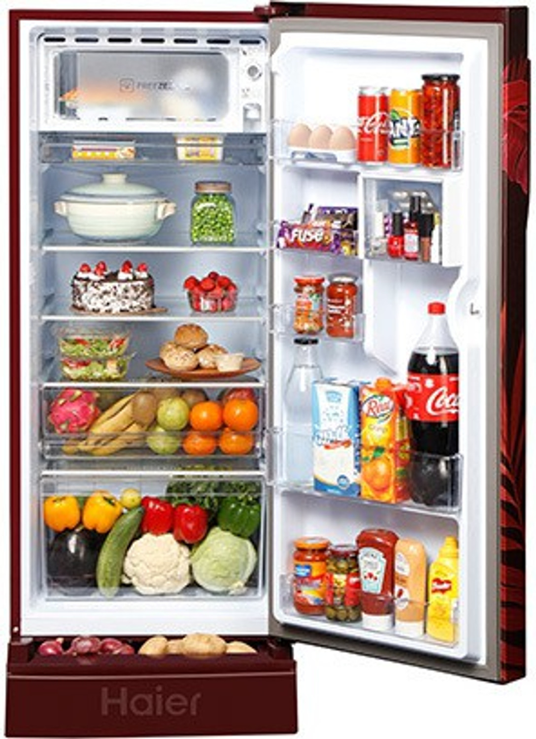 Image of Haier 195 L Direct Cool Single Door 5 Star Refrigerator with Base Drawer