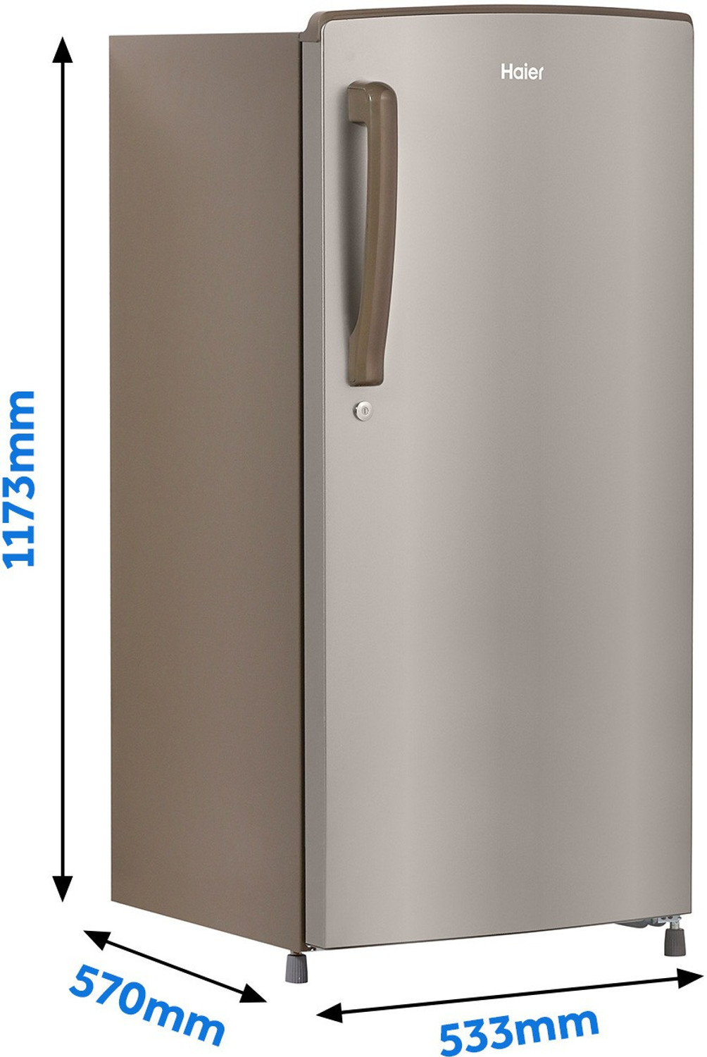 Image of Haier 192 L Direct Cool Single Door 3 Star Refrigerator