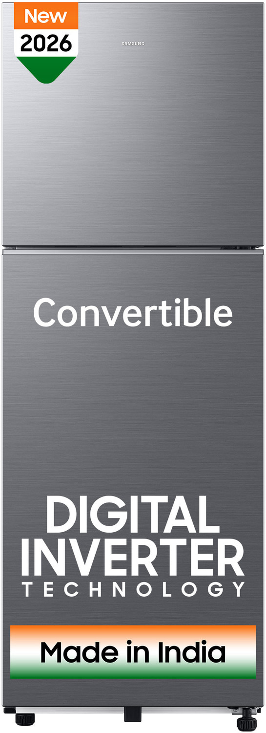 Image of realme TechLife 236 L Frost Free Double Door 2 Star Refrigerator (GlitGrey, 256JF2RM23)