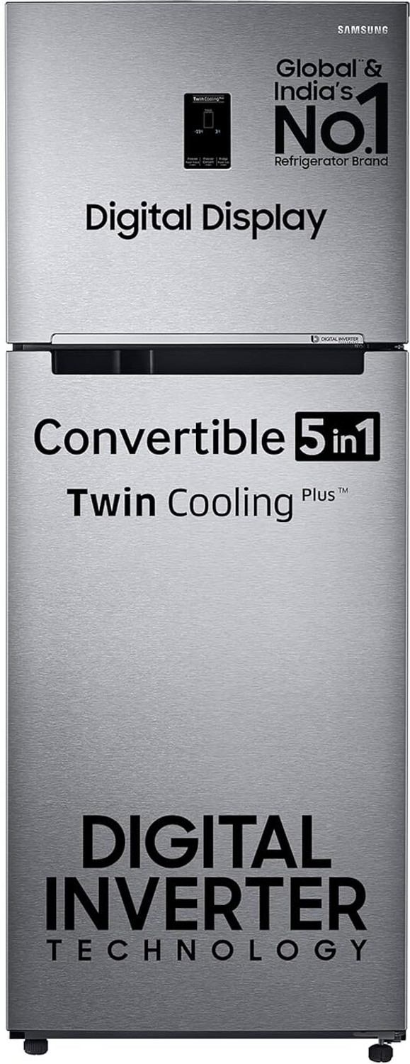 SAMSUNG 385 L Frost Free Double Door 2 Star Convertible Refrigerator