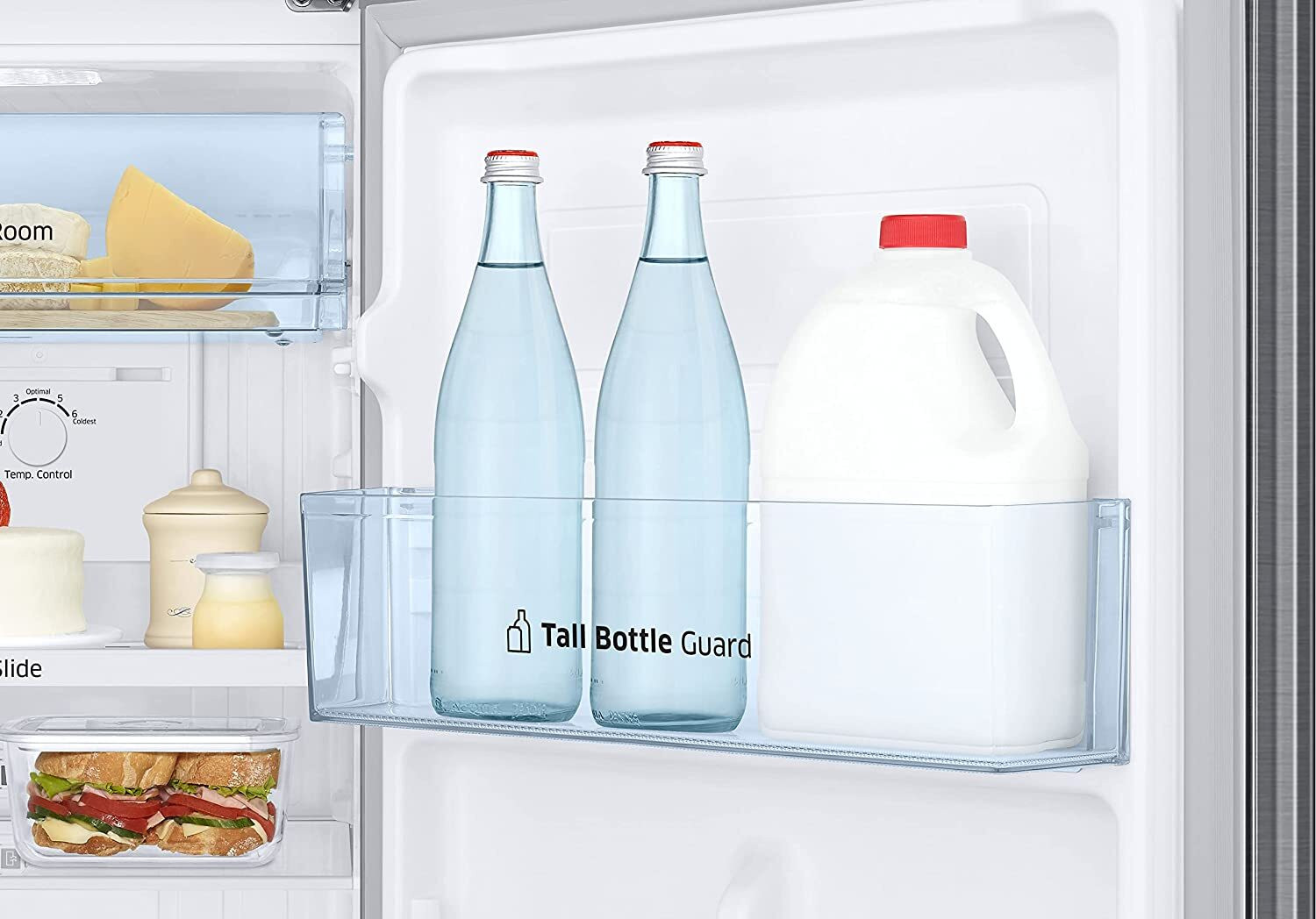 Image of Samsung 236 L Frost Free Double Door 3 Star Refrigerator with Digital Inverter