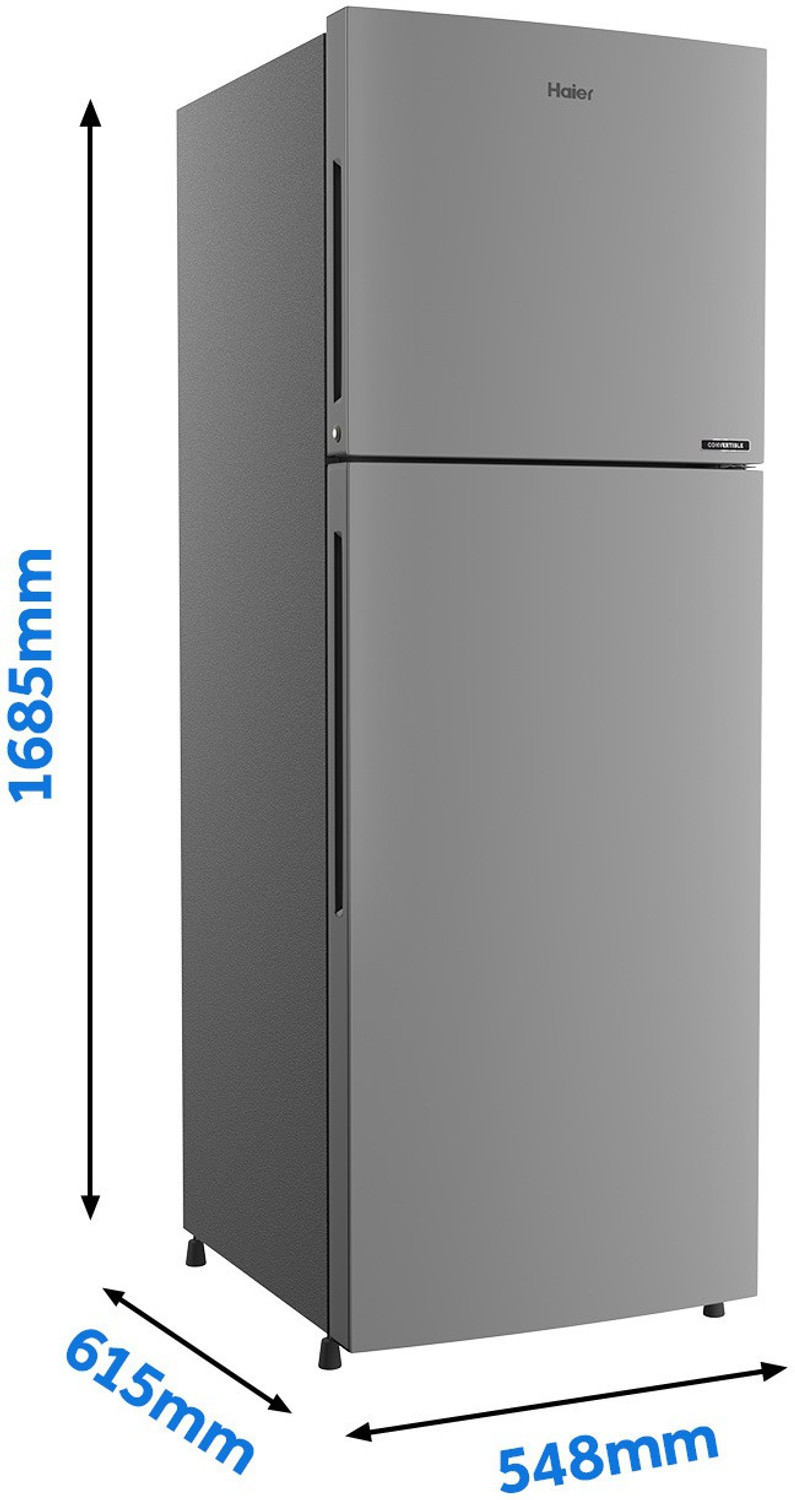 Image of Haier 278 L Frost Free Double Door Top Mount 3 Star Convertible Refrigerator