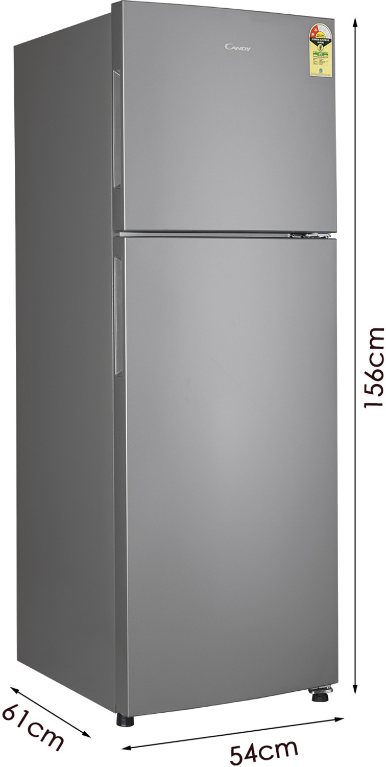 Image of CANDY 240 L Frost Free Double Door 2 Star Refrigerator with Auto frost , large Fruit and Vegetable Space