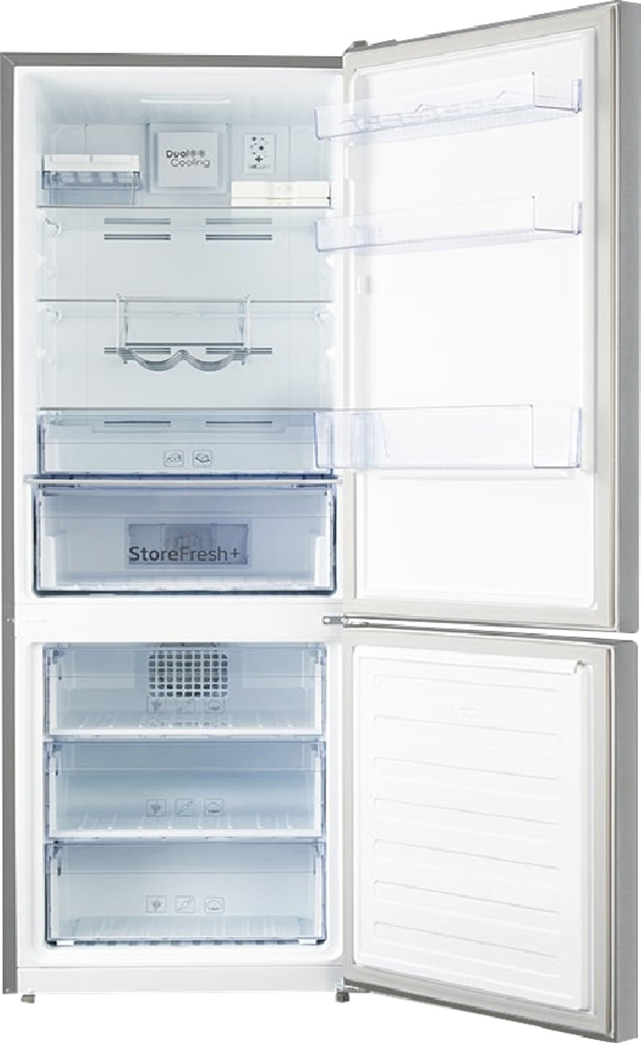 Image of Voltas Beko by A Tata Product 340 L Frost Free Double Door Bottom Mount 2 Star Refrigerator