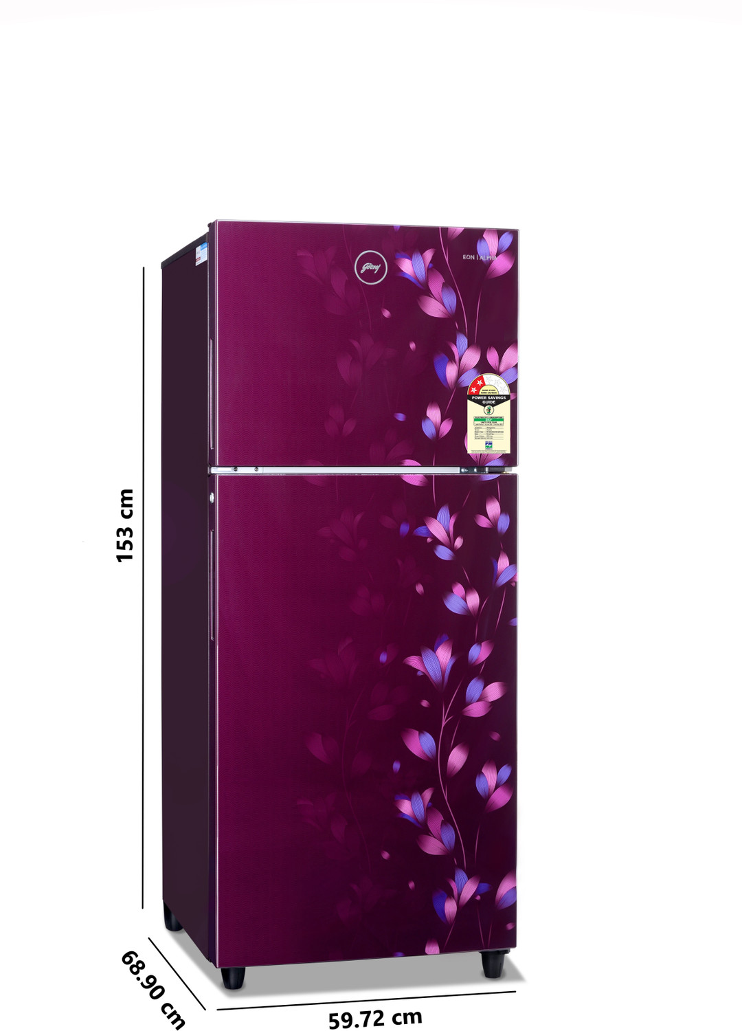 Image of Godrej 253 L Frost Free Double Door 2 Star Refrigerator