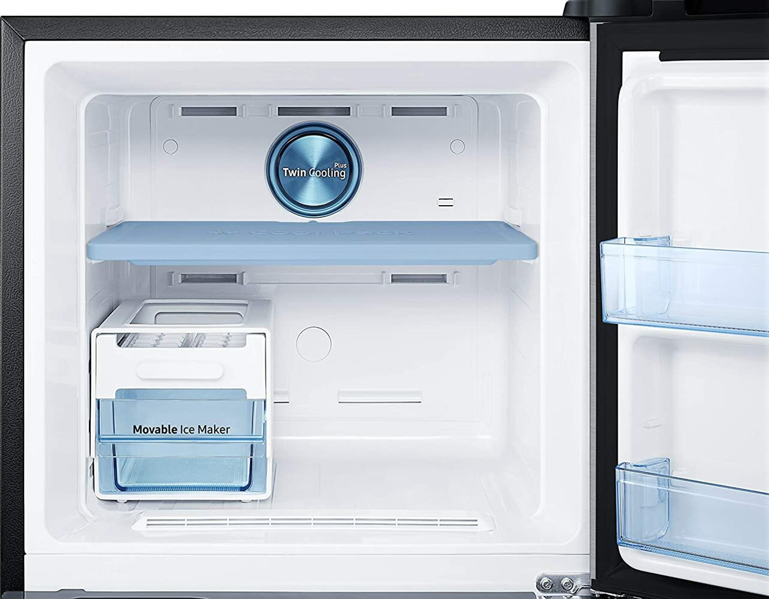 Image of Samsung 291 L Frost Free Double Door 2 Star Convertible Refrigerator with Convertible 5-in-1 Curd Maestro, Digital Inverter with Display