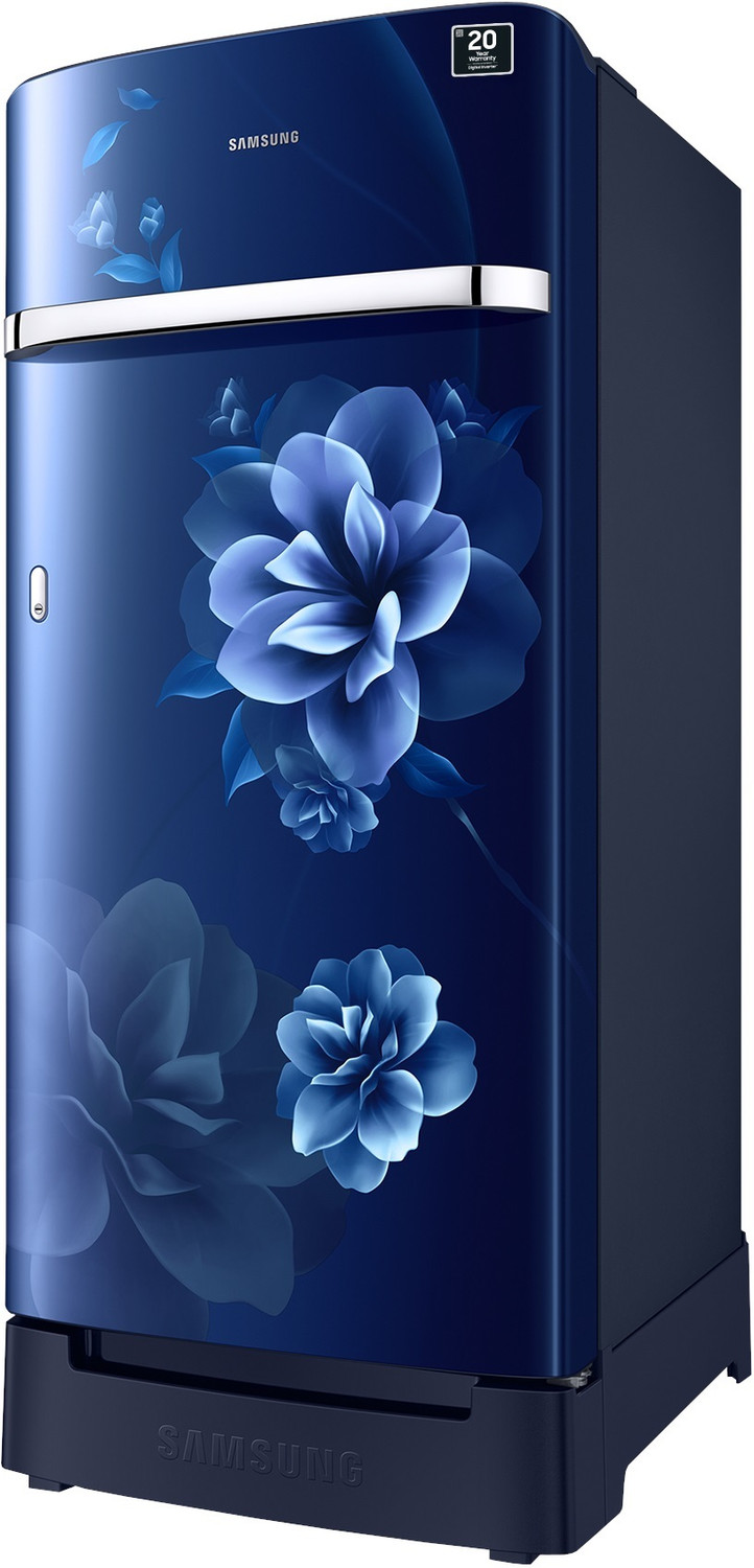 Image of Samsung 189 L Direct Cool Single Door 5 Star Refrigerator with Base Drawer with Digital Inverter