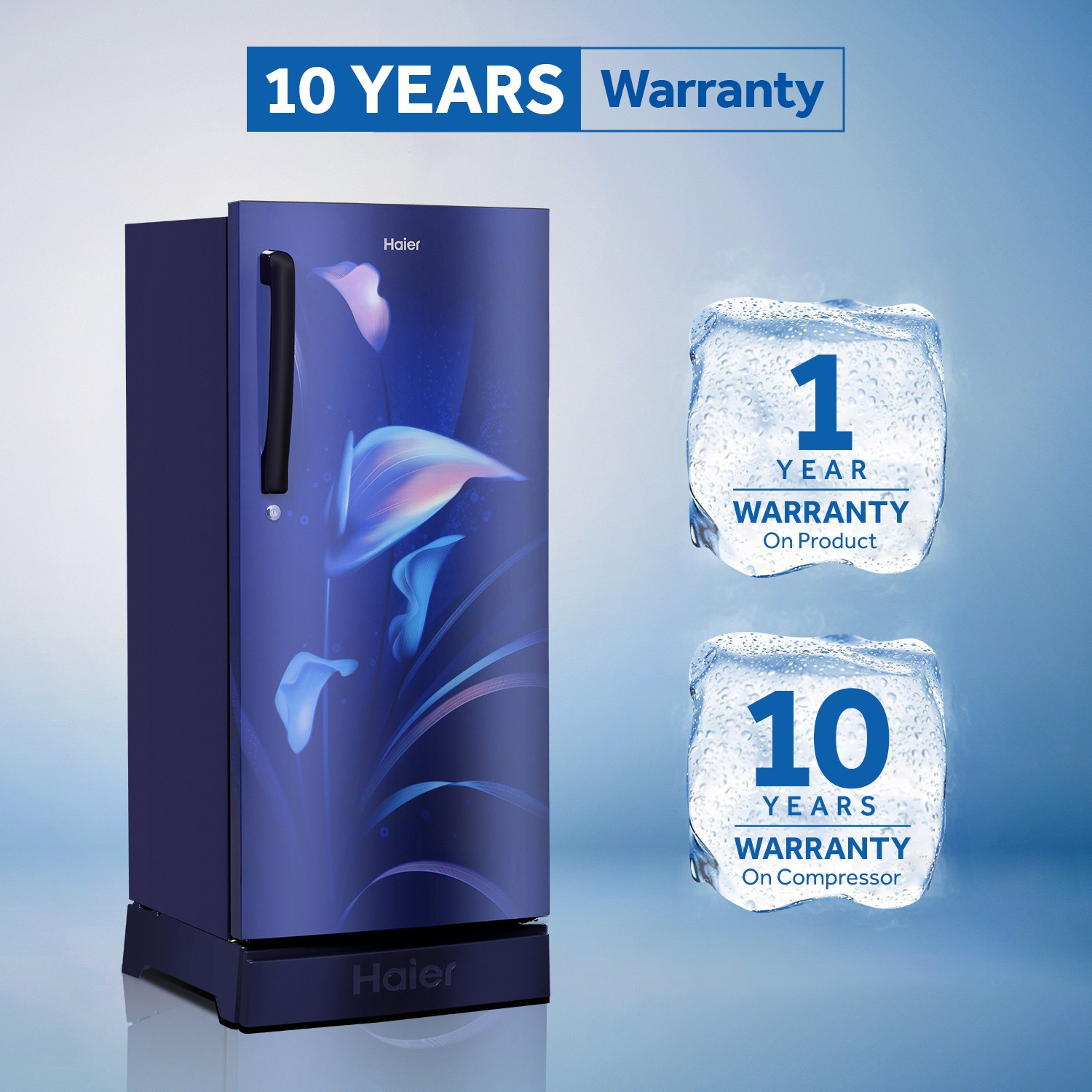 Image of Haier 195 L Direct Cool Single Door 5 Star Refrigerator with Base Drawer