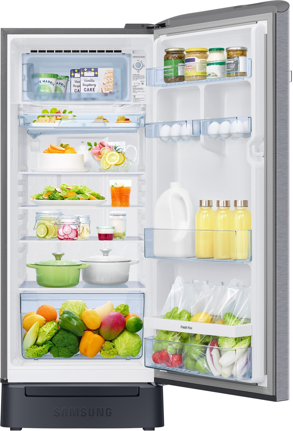 Image of Samsung 215 L Direct Cool Single Door 5 Star Refrigerator