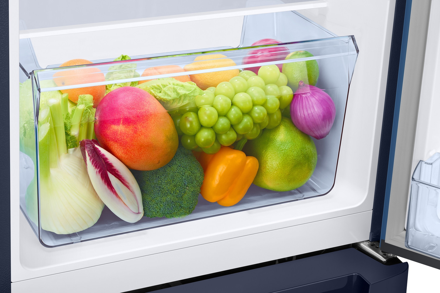 Image of Samsung 189 L Direct Cool Single Door 5 Star Refrigerator with Base Drawer with Digital Inverter