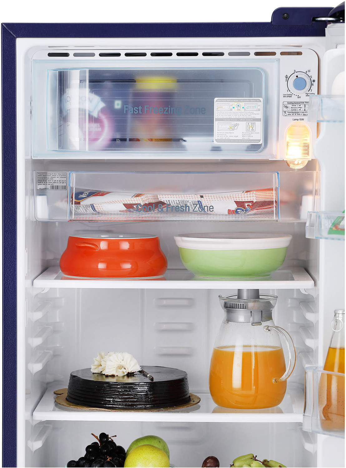 Image of LG 185 L Direct Cool Single Door 3 Star Refrigerator with Moist 'N' Fresh