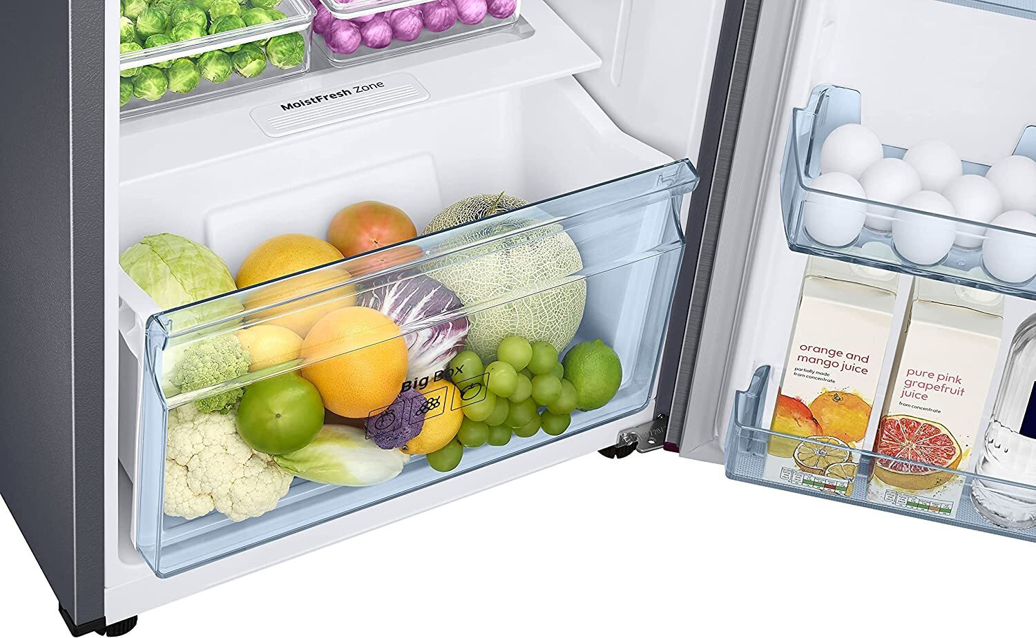 Image of Samsung 236 L Frost Free Double Door 3 Star Convertible Refrigerator with Digital Inverter and Display