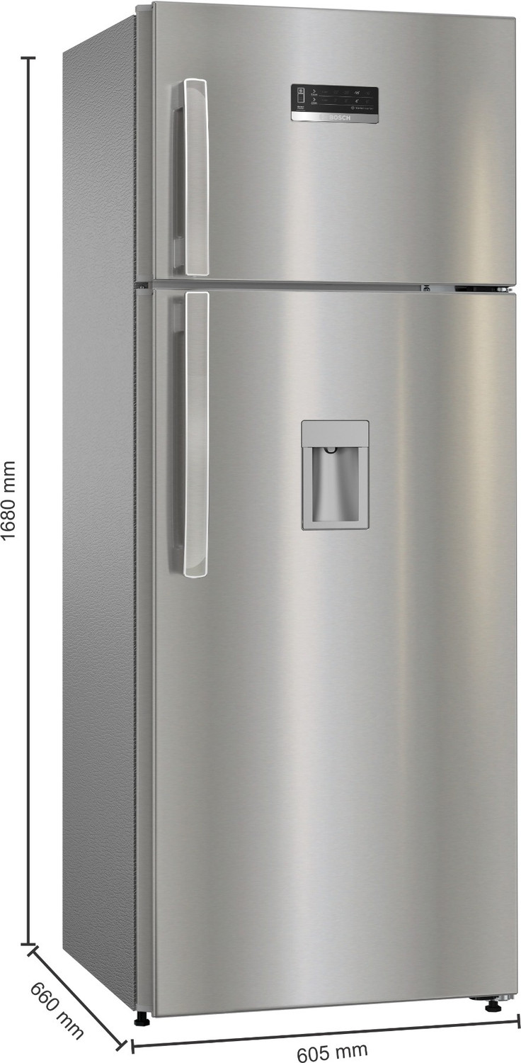 Image of BOSCH 290 L Frost Free Double Door 4 Star Convertible Refrigerator