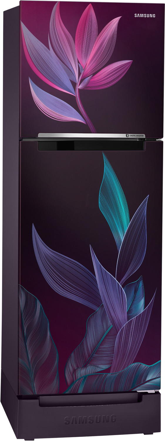 Image of Samsung 236 L Frost Free Double Door 2 Star Refrigerator with Base Drawer