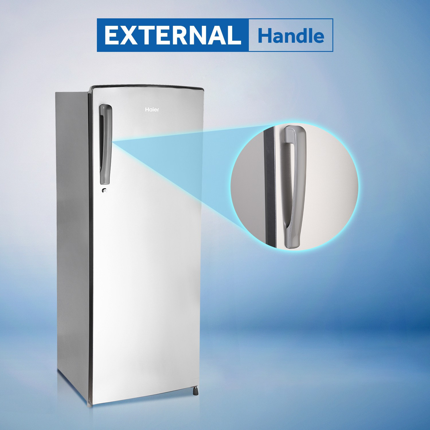 Image of Haier 262 L Direct Cool Single Door 3 Star Refrigerator