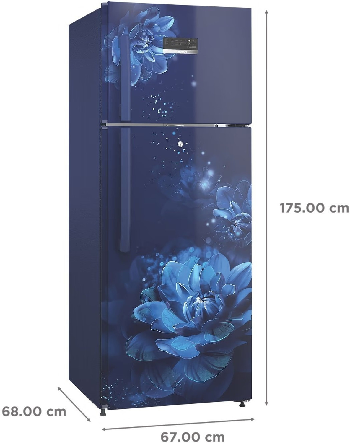 Image of BOSCH 358 L Frost Free Double Door 3 Star Refrigerator
