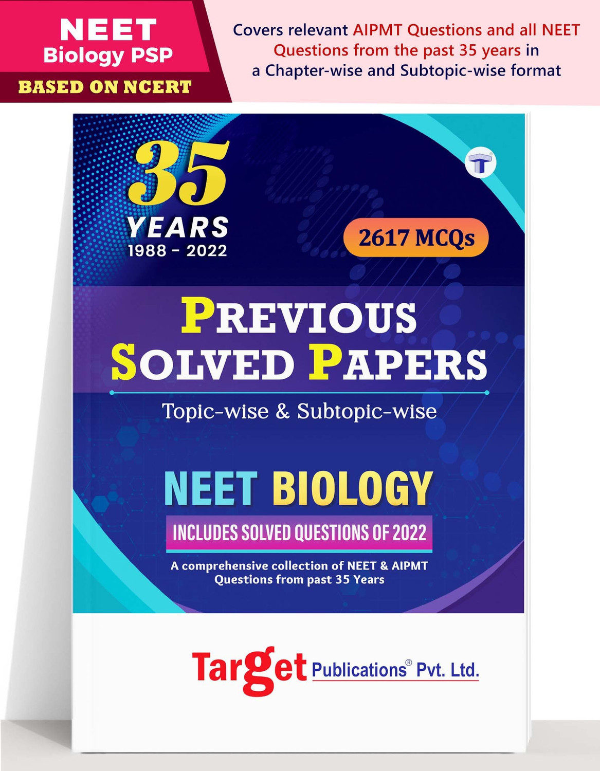 37 Years NEET 2025 Biology | Previous Year Solved Question Paper Book ...