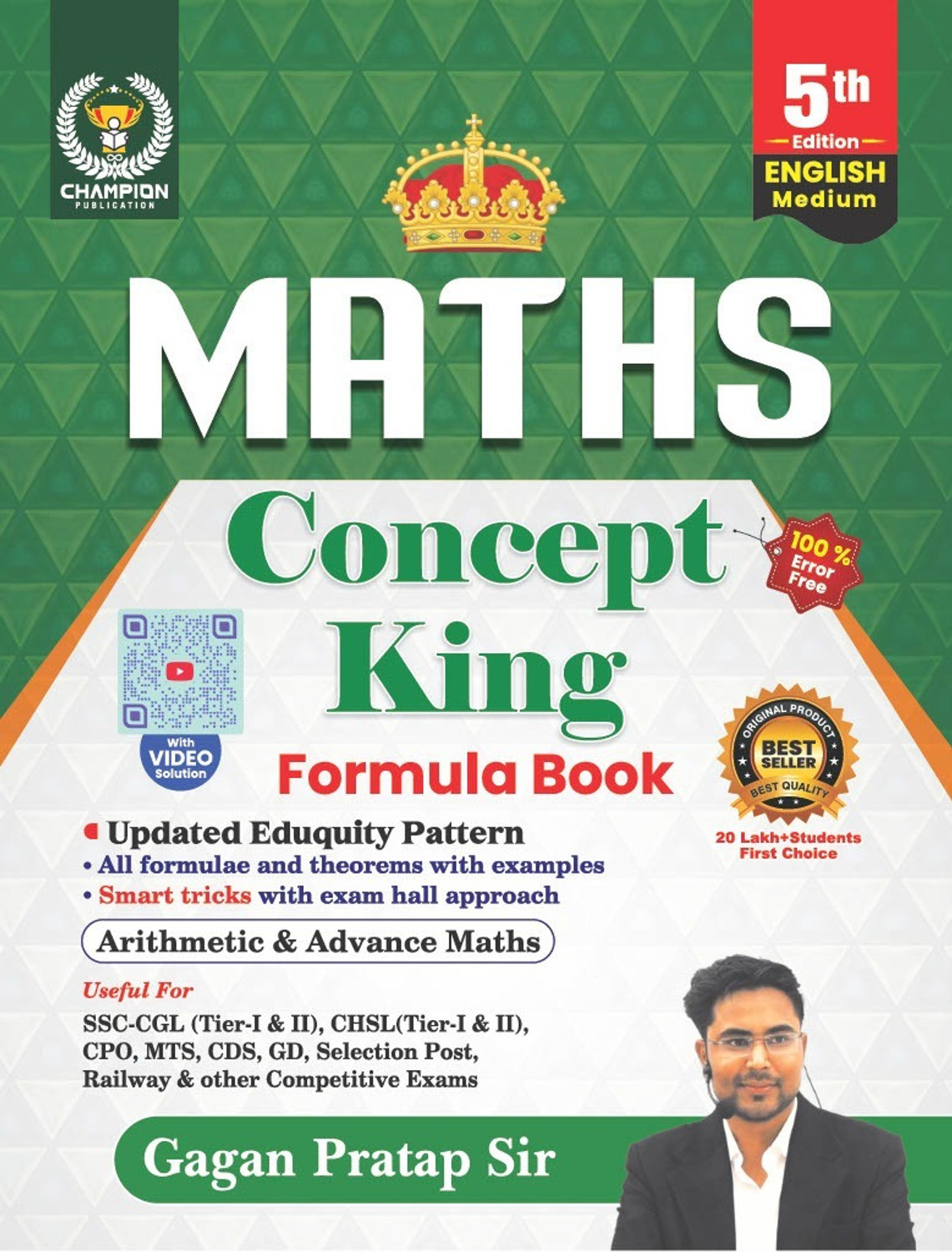 Complete Classnotes Arithmetic (Bilingual) – Gagan Pratap – ₹147