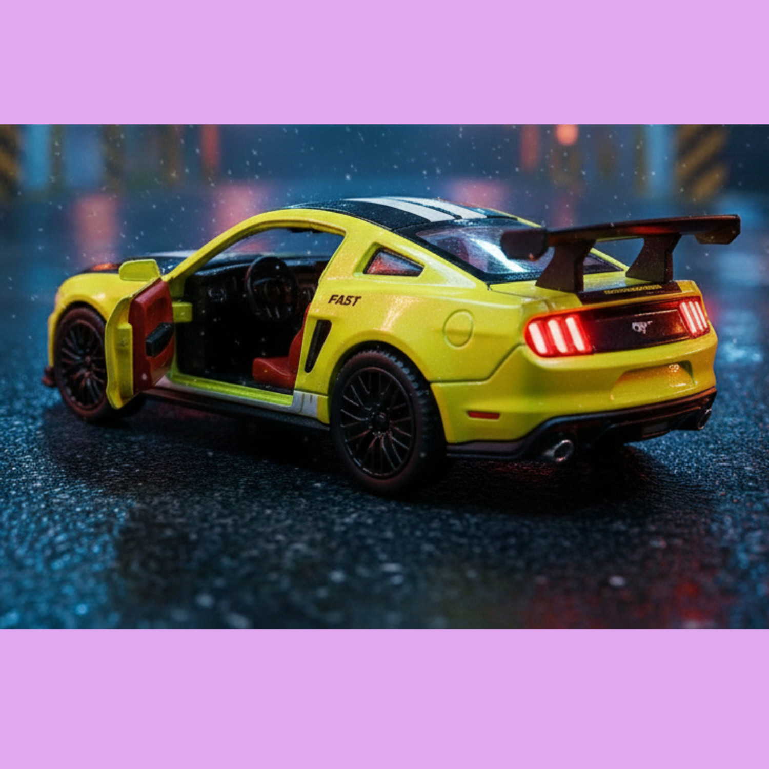 Image of PAPASpace 1:24 RC Drift Car 4WD 25KMH High Speed Remote Control Racing Car with Drift Tire (Multicolor)