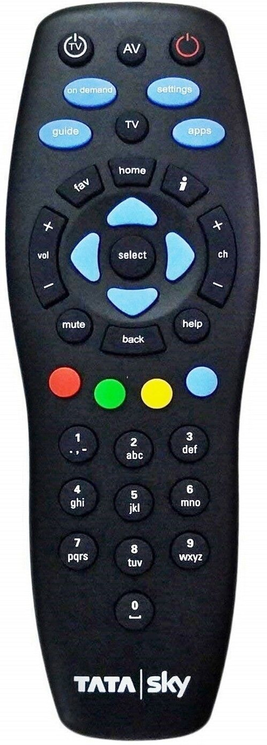 Tata Sky 100% Original Universal With USER MANUAL &amp; WARRANTY CARD 