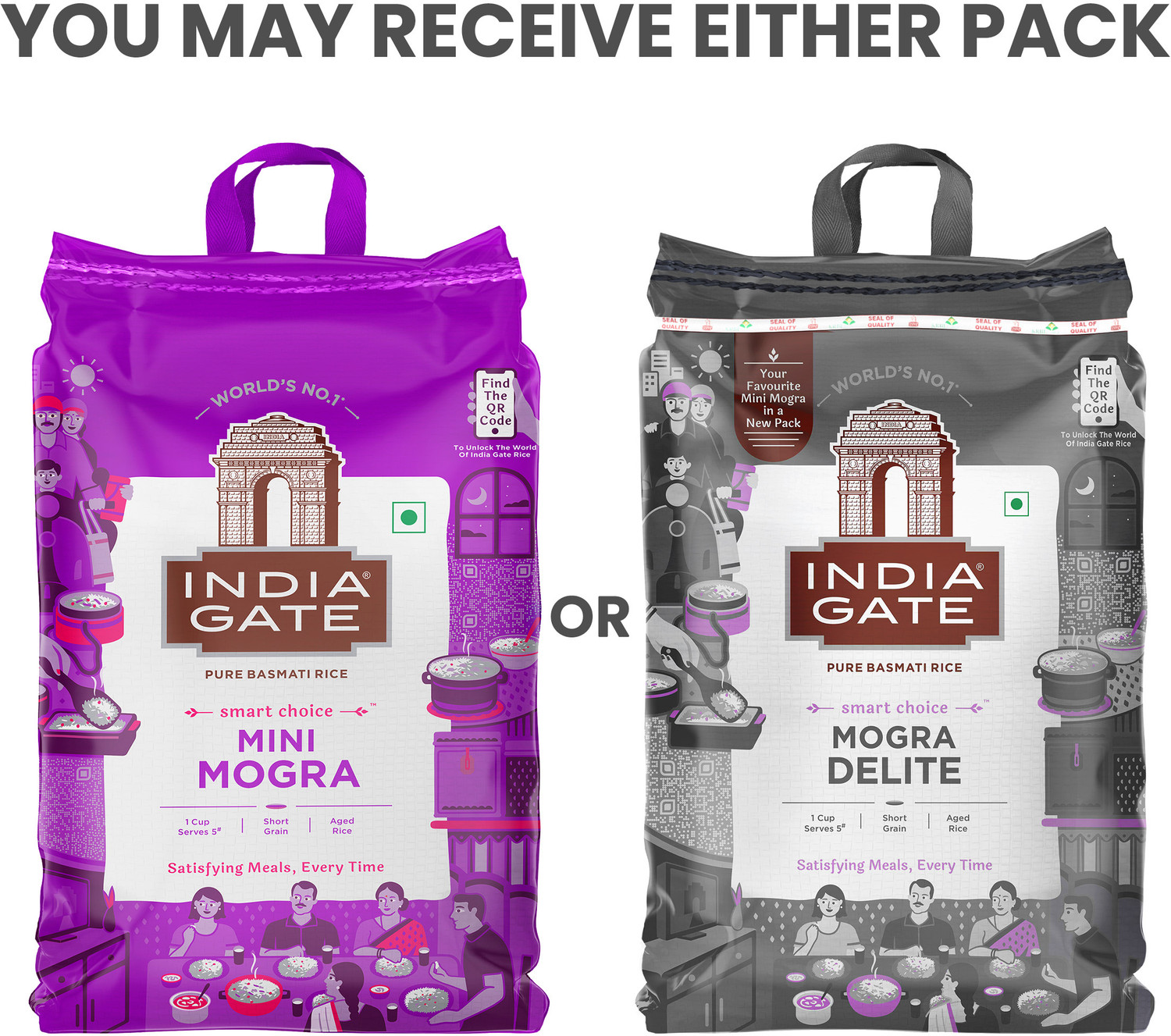 INDIA GATE Mini Mogra Basmati Rice (Broken Grain)  (10 kg)