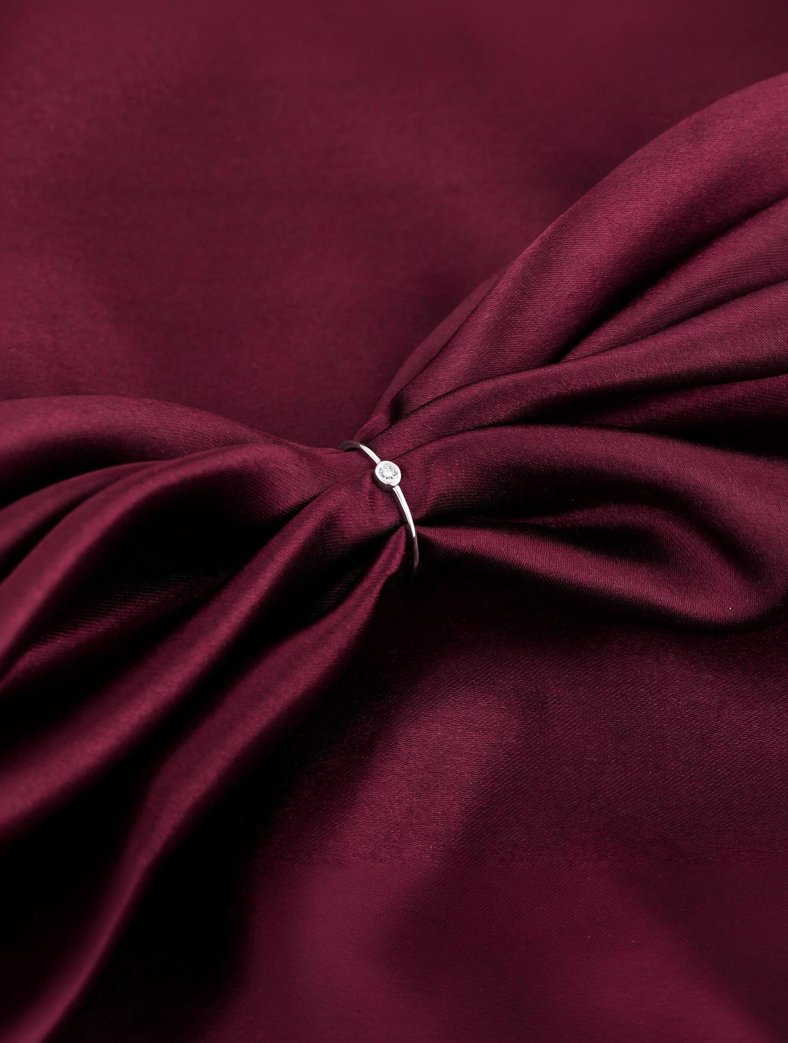 Image of SHAAVA Rhodium Plated Pure Silver Ring