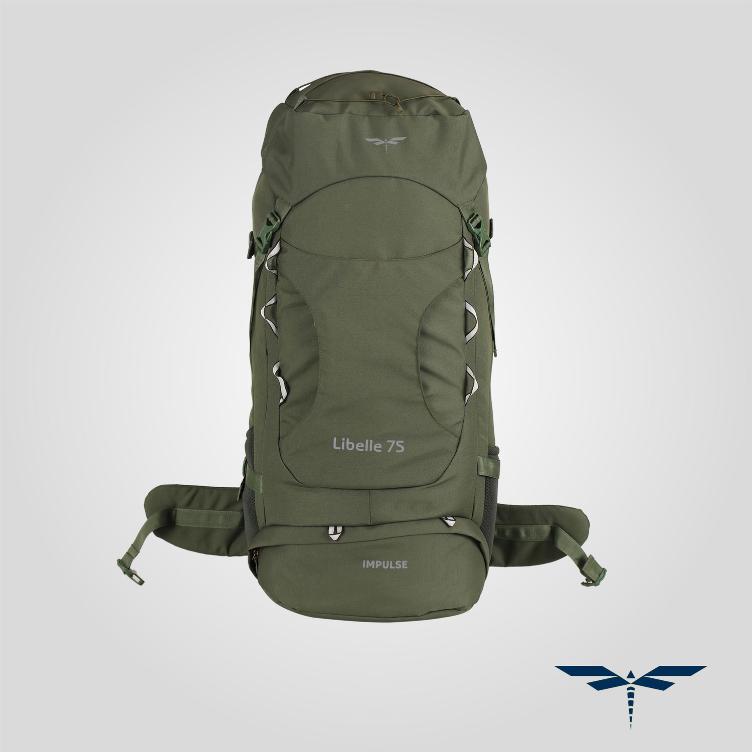 IMPULSE bag travel bag for men tourist bag backpack for hiking trekking