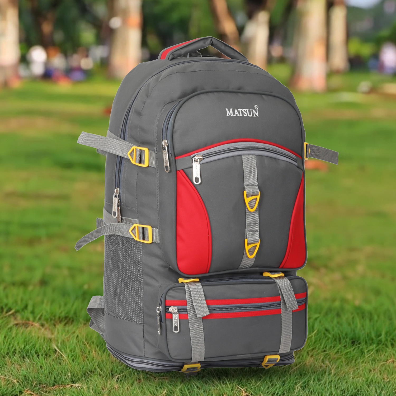 Matsun Expandable 65L Travel Backpack – Lightweight Hiking Bag