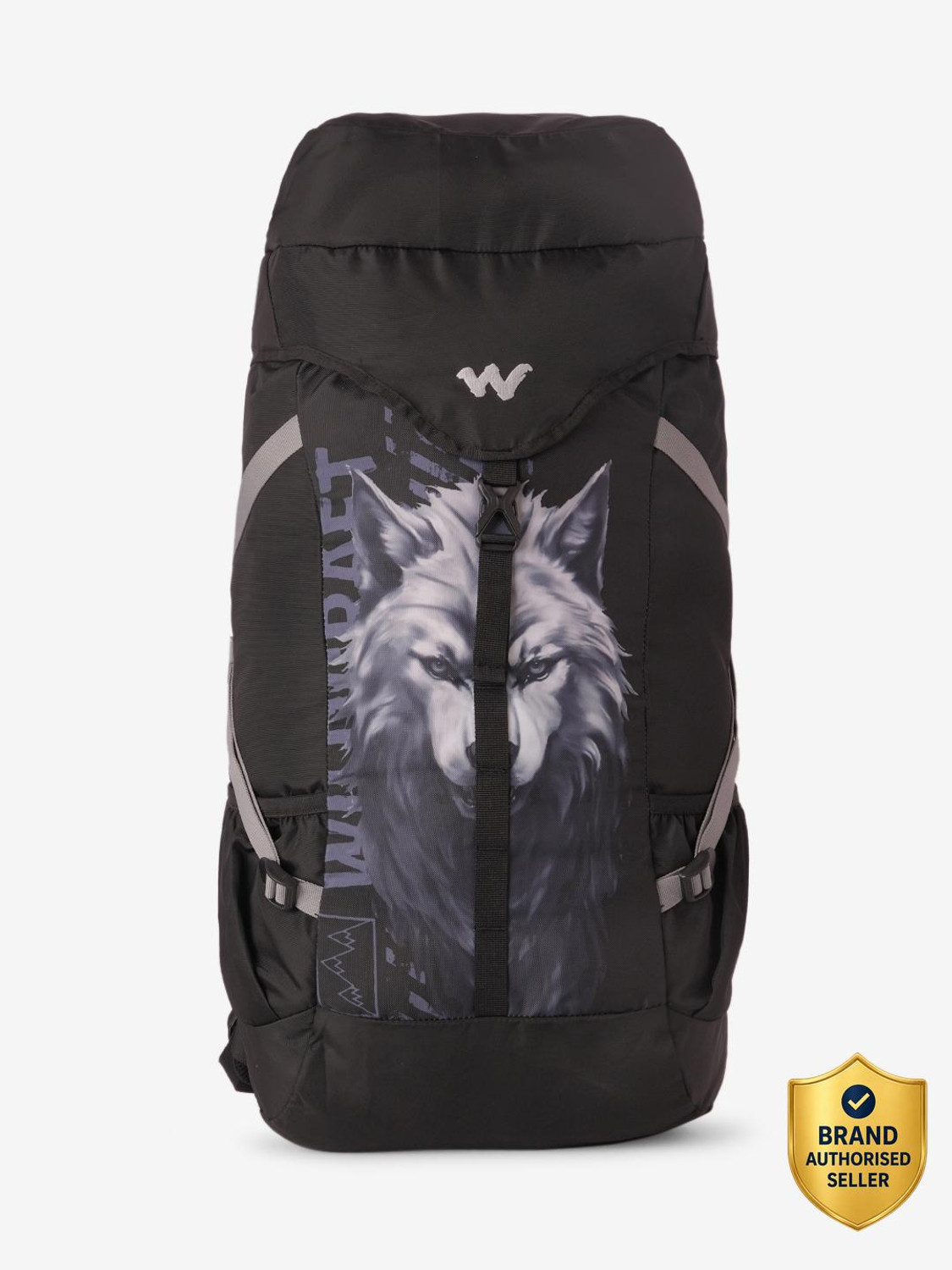 Wildcraft Howler_RSK_45L_Black Rucksack - 45 L