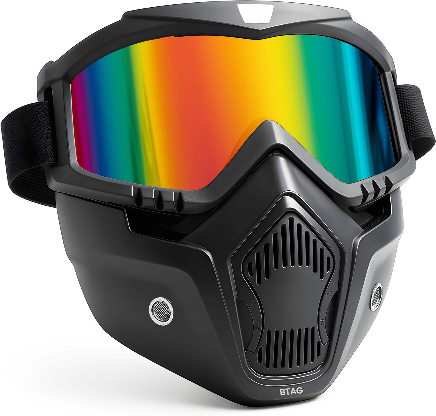 Image of Weyride Bike Riding Glasses Face Mask With Mouth Filter MT-14 Blowtorch Safety Goggle (Free-size)