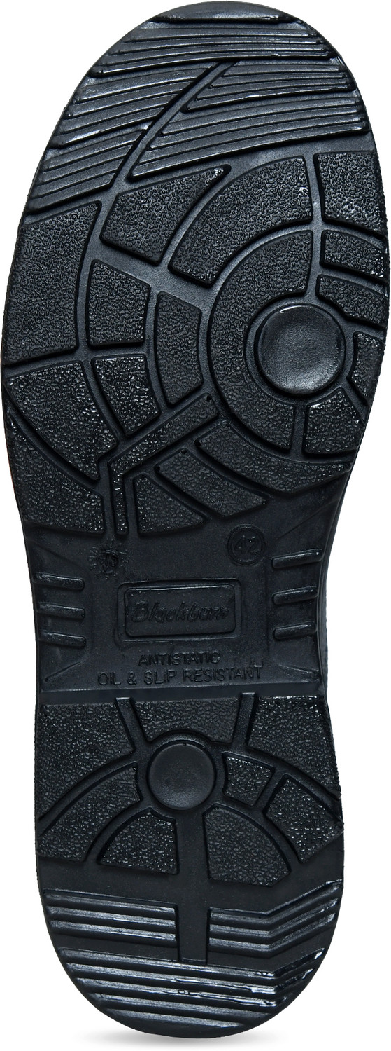 Image of Blackburn Steel Toe Leather Safety Shoe (Black, SB, Size 6)