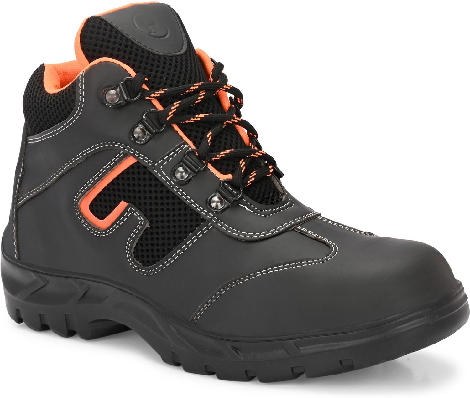 Image of UNISIP Steel Toe Leather Safety Shoe (Black, S1P, Size 7)