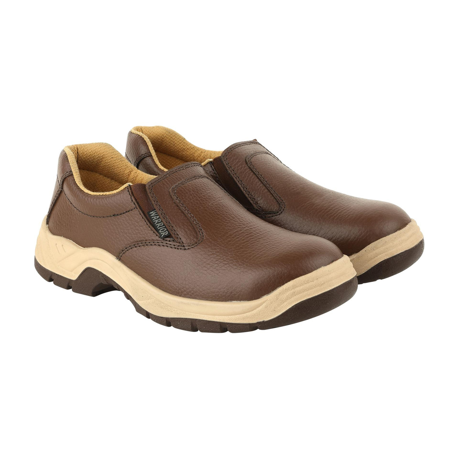 Image of Karam Composite Toe Leather Safety Shoe (Black, S1, Size 3)