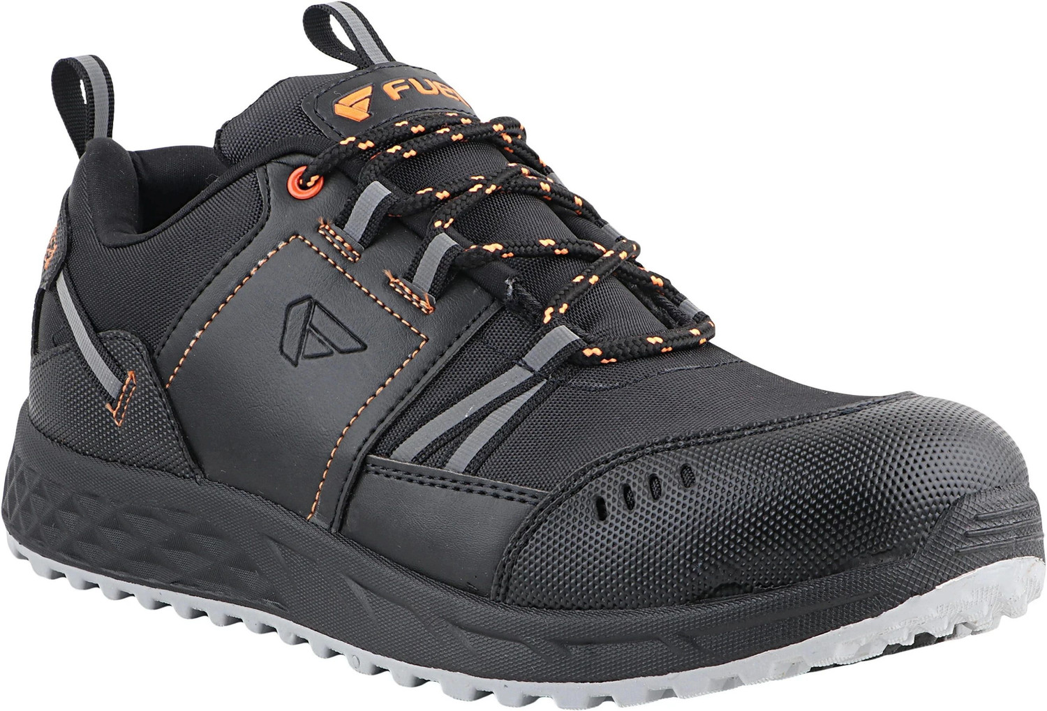 Image of UNISIP Steel Toe Leather Safety Shoe (Black, S1P, Size 7)