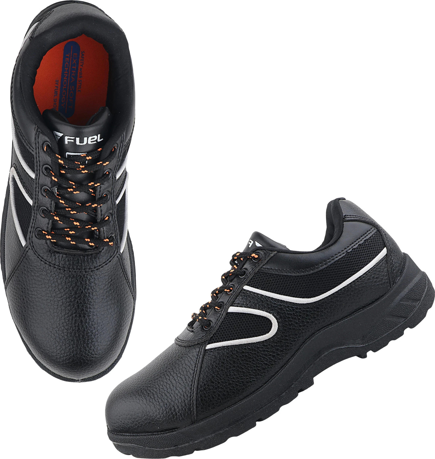 Image of Blackburn Steel Toe Leather Safety Shoe (Black, SB, Size 6)