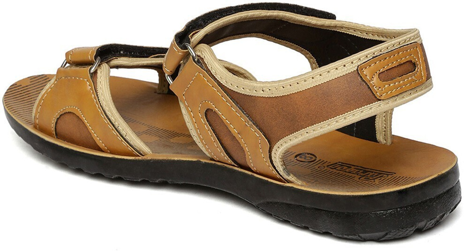 Image of Paragon Men PU8885G Stylish Lightweight Daily Durable Comfortable Formal Casuals Sports Sandal (Tan , 6 UK /India)