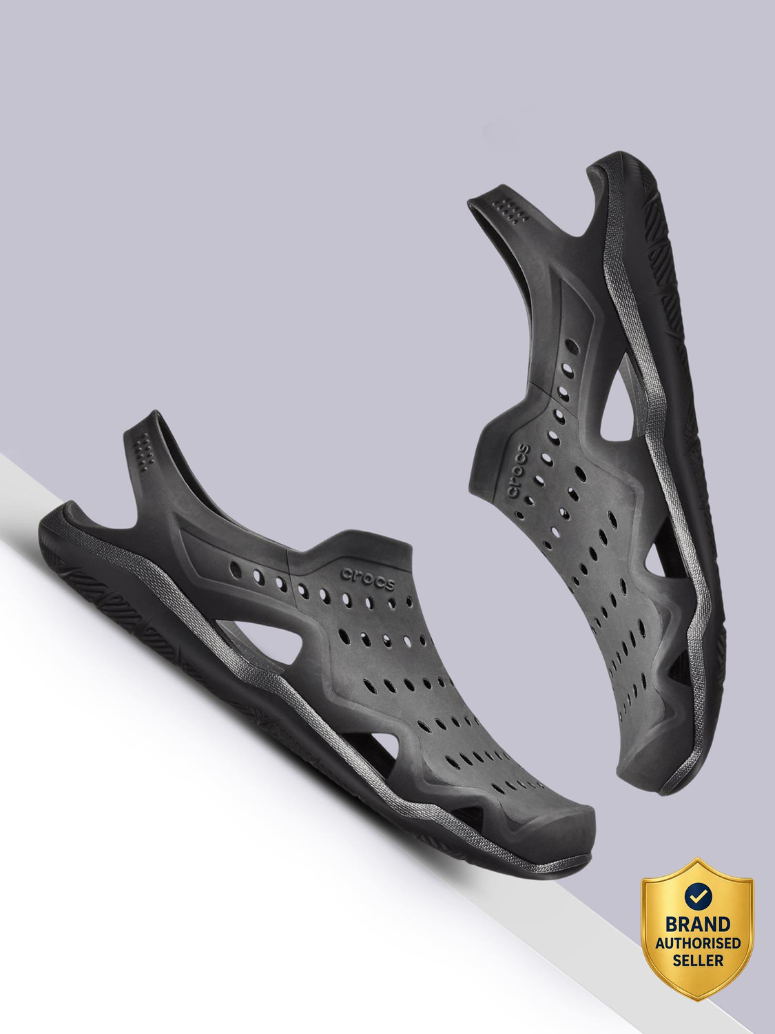 Crocs Men Black Clogs
