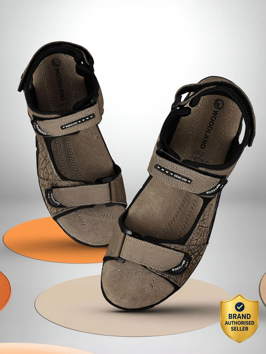 Image of WOODLAND Men Sandal (Blue , 11)