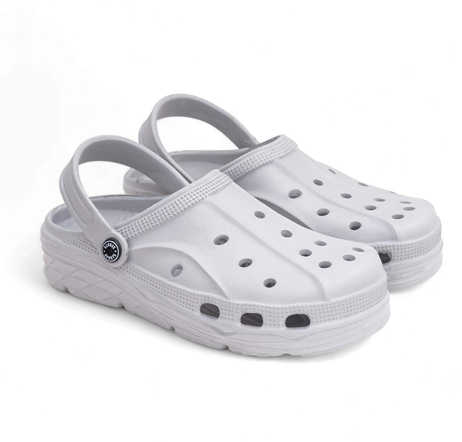 Image of TRZ Men Clogs Sandal (Grey , 10)