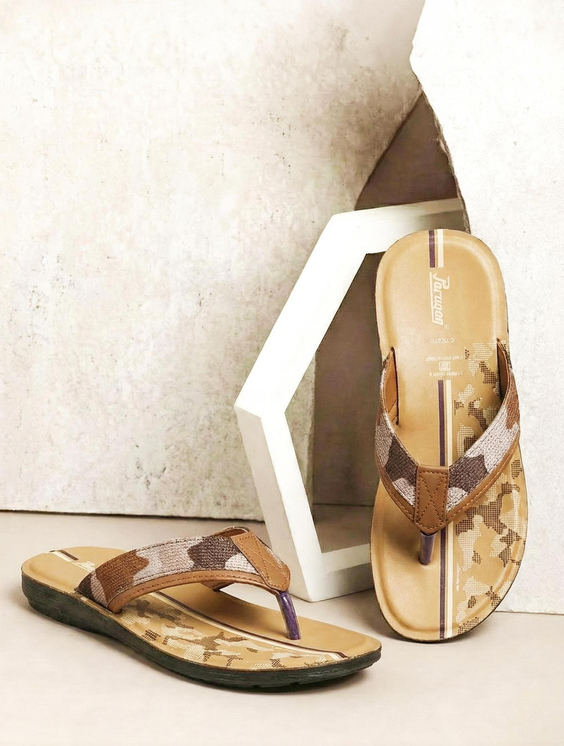 Image of WALKAROO Men Casual Sandal (Black , 8)