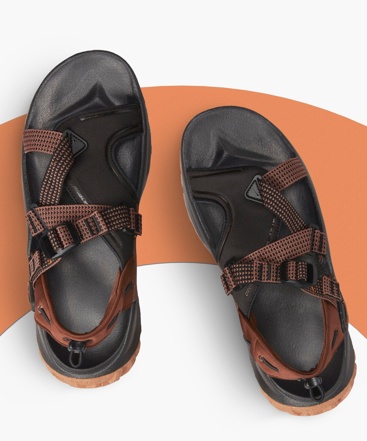 NIKE Men Black Sports Sandals Price History