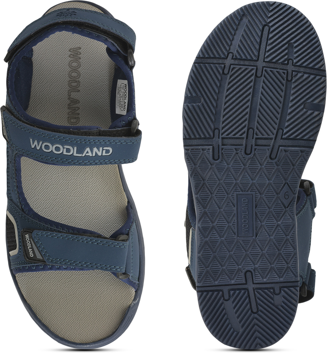 Image of WOODLAND Men Sandal (Blue , 11)